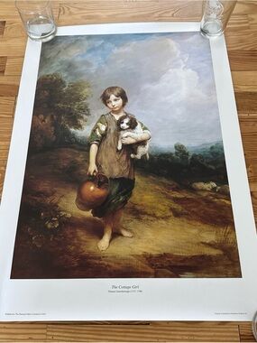 Thomas Gainsborough, The Cottage Girl, 2005 Print Poster Nat'l Gallery Ireland